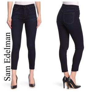⏰ Sam Edelman Stiletto High Rise Crop Skinny Jeans